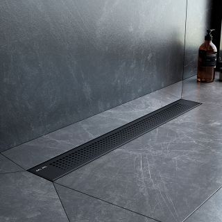 Душевой лоток AM.PM PrimeFlow 60 W02SC-P11-060-01BM с Черной матовой решеткой Cut Gradient